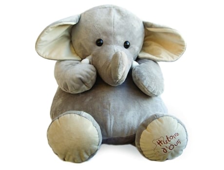 Peluche HISTOIRE D'OURS (Tejido - Gris - 60 cm)