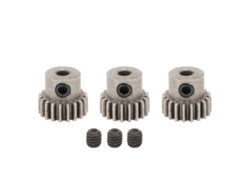 Mali 3pcs Engrenagem de Motor para Carro Rc M0.6 3.175mm Aço Pó Liga Pinhão 17d Peça de Substituição