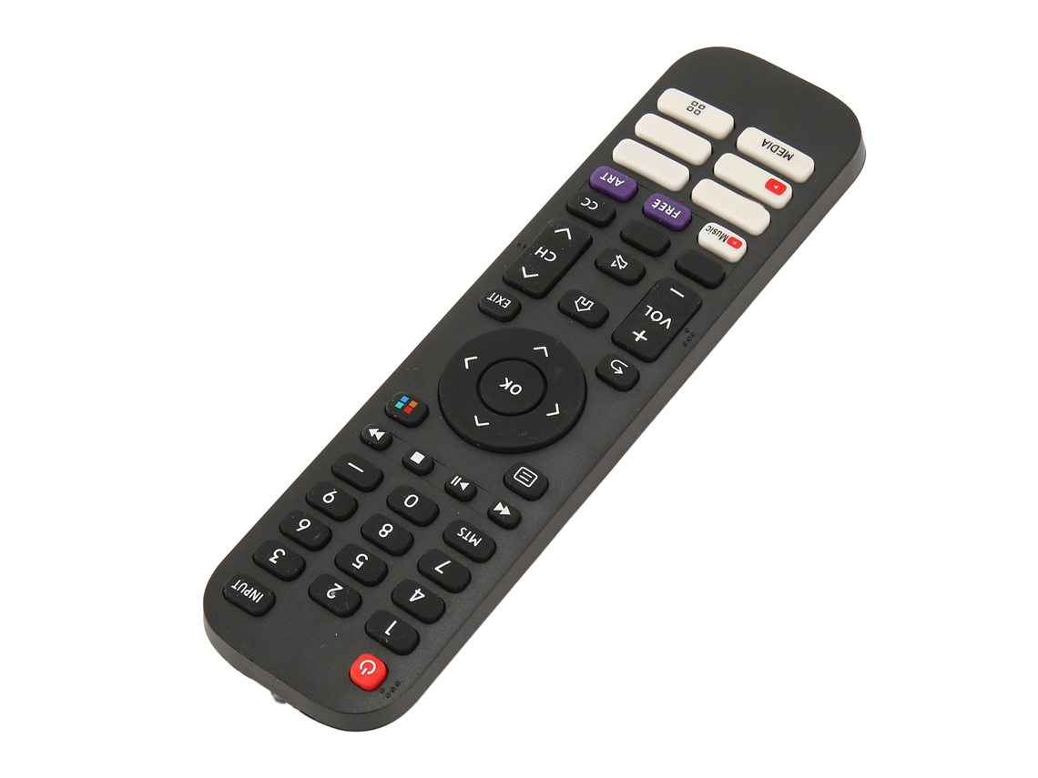 Mando A Distancia De Repuesto En2c30h Compatible Con Televisores Hisense 32a4gv, 43a4gv Y 40a4gv.