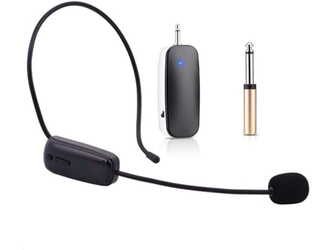 Micrófono Profesional 2 En 1 Sin Uhf Para Entrenamiento De Voz.