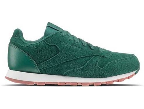 Zapatillas REEBOK Classic Leather SG Niños (35 - Verde)