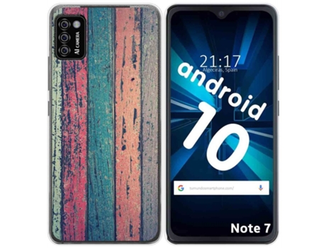 Carcasa Cubot Note 7 TUMUNDOSMARTPHONE Dibujos Multicolor