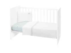 Juego de cama de 3 piezas Stripey Friends Kikkaboo, estilo UE 60/120