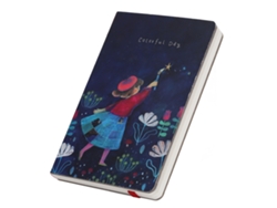 Guía De Viaje Vertical Portátil Exquisita Serie Handbook Gorle Noche De Luna Cuaderno Punteado Regalo De Navidad