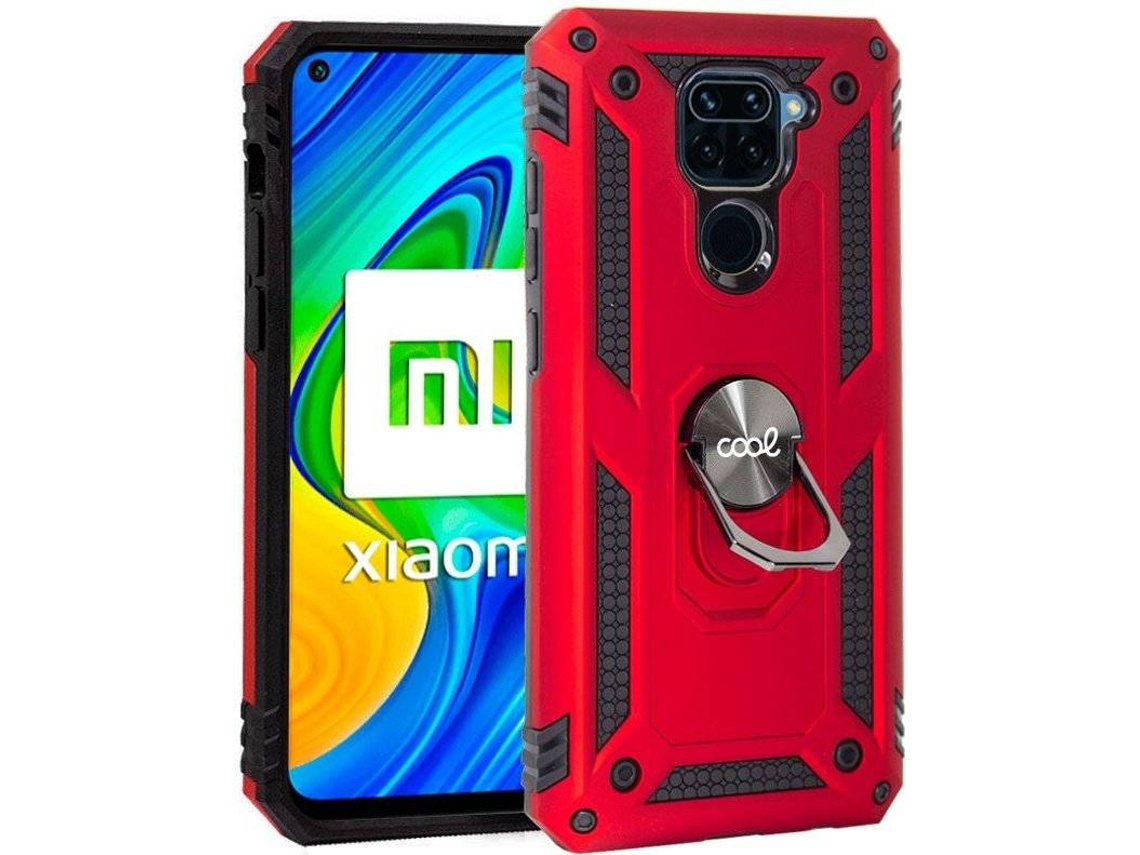 Funda Xiaomi Redmi Note 9 COOL Anillo Rojo