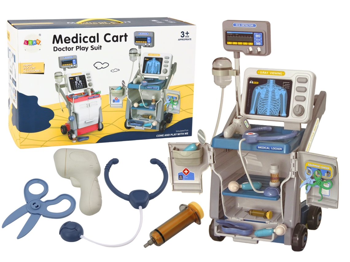Estetoscopio Little Doctor Azul Claro B.active