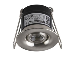 Mini mancha LED 1W Mat Mat Chrome Mat HOROZ ELECTRIC