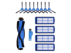 Piezas de repuesto para Eufy Robovac 11S Max /30C Max /15C Max accesorios filtros de aspiradora, cepillos laterales, cepillo rodante