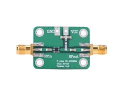 Amplificador de bajo ruido RF de 433 MHz con ganancia LNA de 22 dB para radioaficionados.