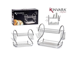Escurreplatos metal + bandeja 89586