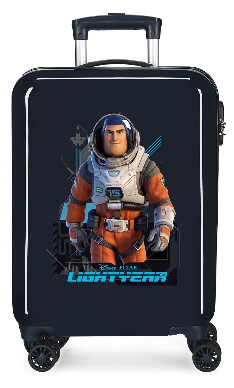 Maleta de Cabina DISNEY Lightyear (Abs - Azul  - 38 x 55 x 20 cm)