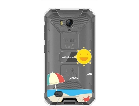 Carcasa Ulefone Armor X6 TUMUNDOSMARTPHONE Dibujos Transparente Multicolor