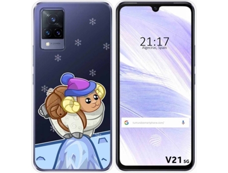 Carcasa Vivo V21 5G TUMUNDOSMARTPHONE Cabra Multicolor