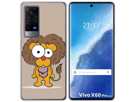 Carcasa Vivo X60 Pro 5G TUMUNDOSMARTPHONE Silicona Multicolor