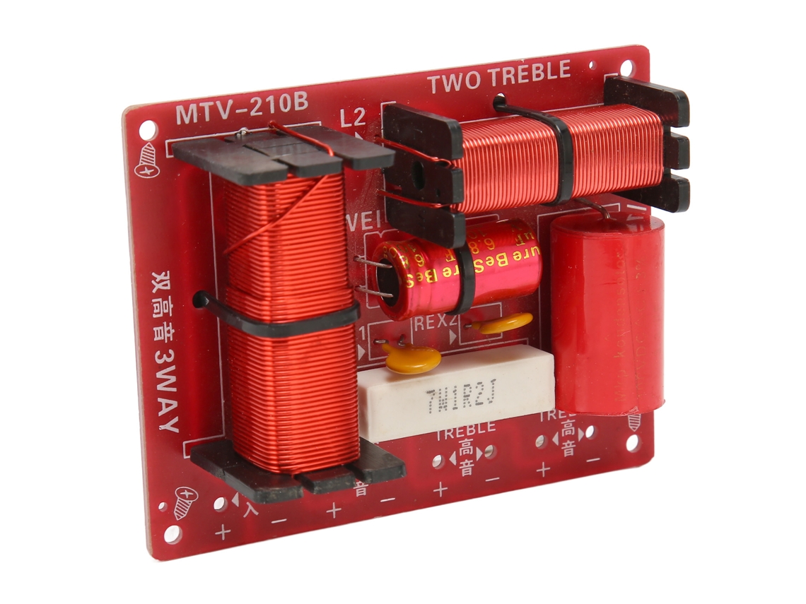 Divisor De Frecuencia De 2 Vías Para Altavoces De Audio De 150 W, Filtro Divisor De Frecuencias De 3200 Hz, 4-8 Ohmios.