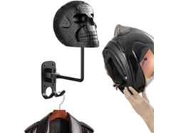 Soporte Casco Organizador Sombreros Calavera Gótica Pared Hombres Mujeres Dormitorio Garaje Estar Entrada