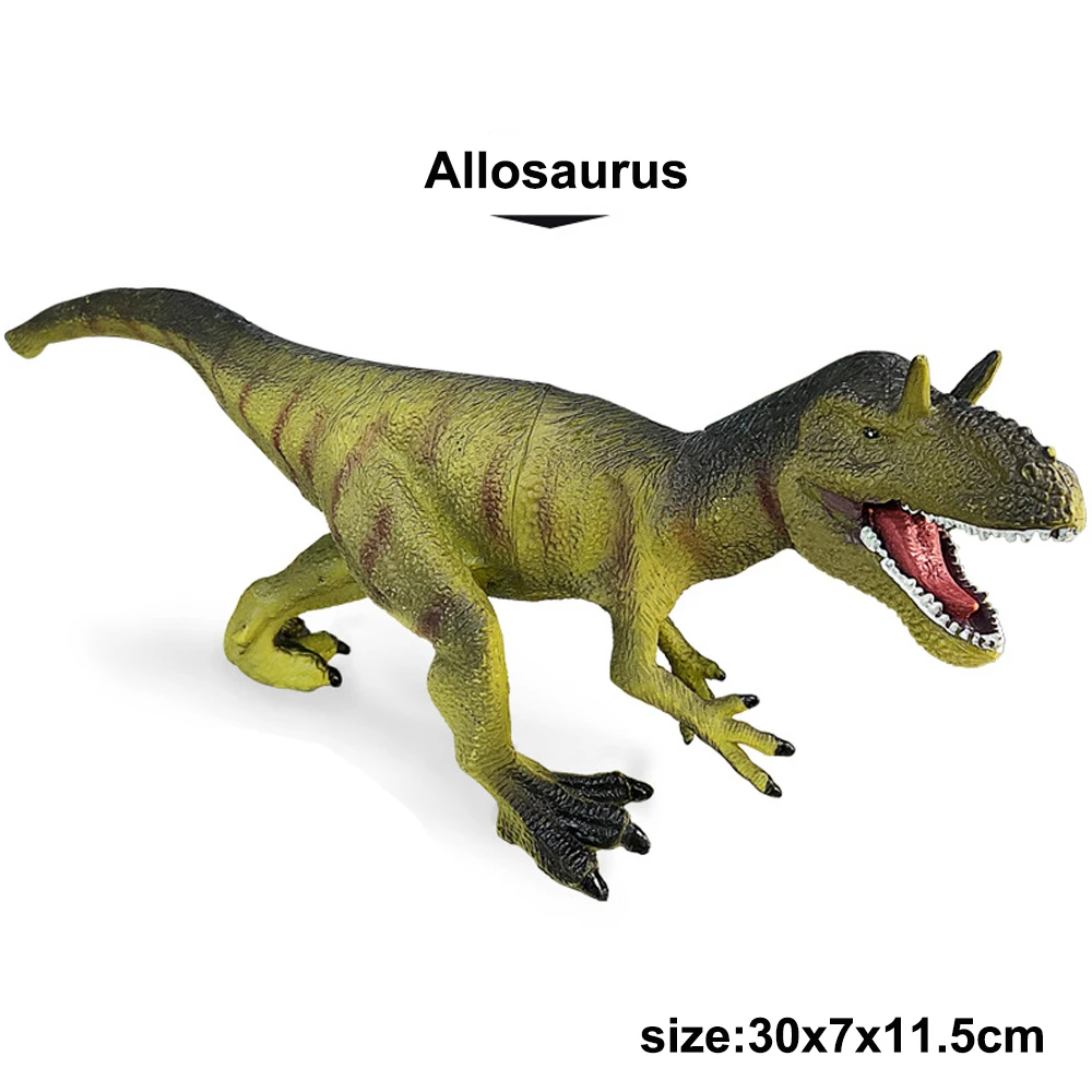 Colección De Figuras De Acción De La Serie De Juguetes Dinosaur World