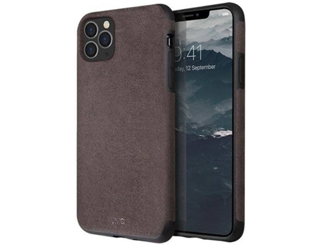 Funda iPhone 11 Pro Max LMOBILE Uniq Sueve Gris