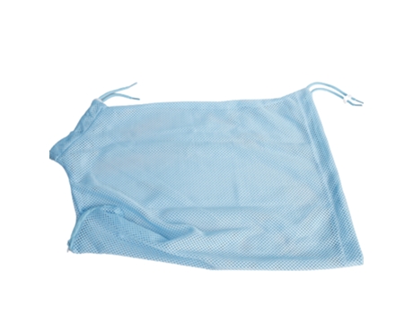 Bolsa de baño multifuncional para morder arañazos para gatos Azul