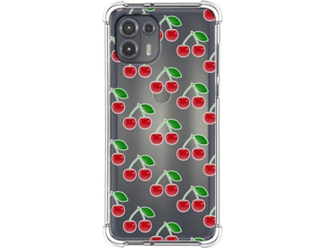 Carcasa Motorola Edge 20 Lite TUMUNDOSMARTPHONE Cerezas Multicolor