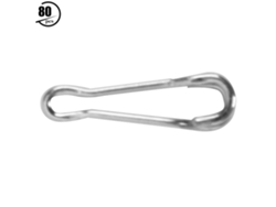 20 Piezas/clips Para Bolsas De Hawái, Clip De Pasador De Acero Inoxidable, Accesorios De Pesca Resistentes 1
