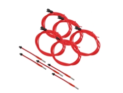 Juego de 5 varillas calefactoras segmentadas para impresora 3D, acero inoxidable, con terminales, 24V 40W GOKOCO