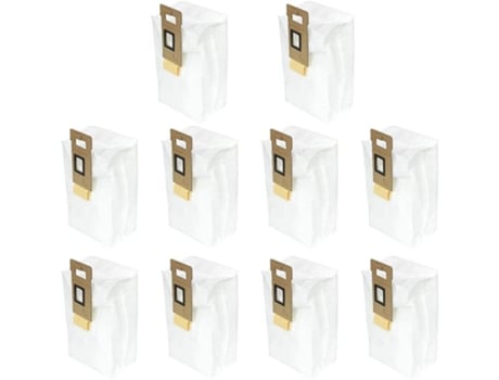 Saco de pó 10 peças para peças do roborock t7s t7splus robô varredor (eua)