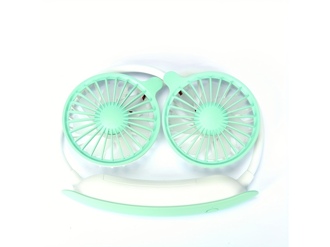 Ventilador Portátil Ideal Para Llevar Alrededor Del Cuello, Recargable Mediante Mini Usb Para Actividades Al Aire Libre, Fácil De Usar, De A
