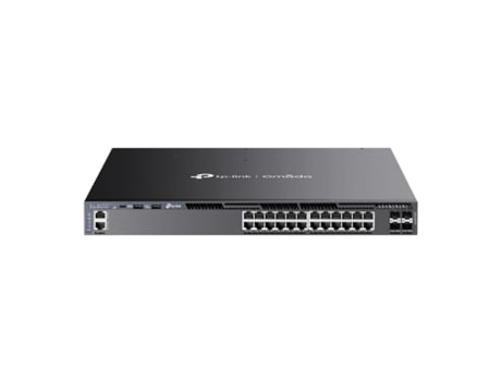 Switch TP-LINK SG6428XHP (Negro - USB 2.0 - Ethernet LAN - RJ45 x 24)