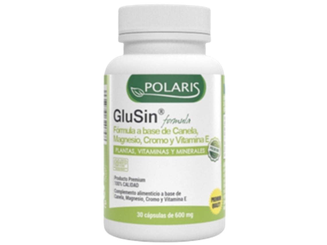 Glusin Canela Magnesio 30 Cápsulas POLARIS
