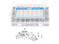 Kit De Fusibles De Vidrio 360 Piezas 0.25a-20a 24 Tipos 5x20mm 6x30mm Para Protección De Circuitos