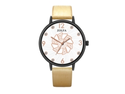 Reloj De Pulsera De Cuarzo Clásico, Estilo Ejecutivo, Unisex, Regalo, Color Oro.