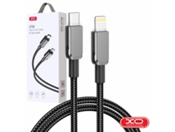 Cable USB C macho a Lightning macho PD de 27 W y 1 m, color negro