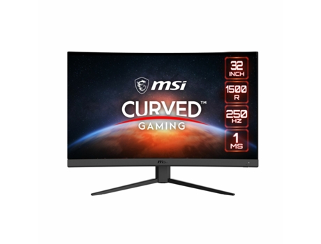 Monitor MSI G32C4X (Negro - sRGB - Full HD - 31,5 - VA - 1 ms)