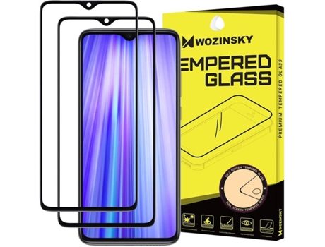 Protector Cristal Templado Xiaomi Redmi Note 8 Pro Lmobile Full Cover Negro