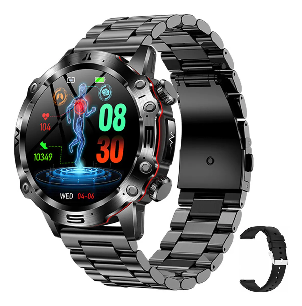 Reloj inteligente ET482 con monitor de actividad física Vayotoy