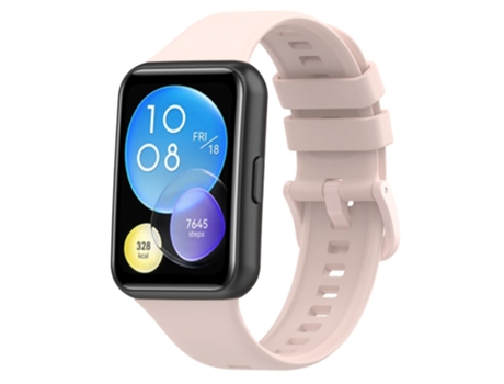 Correa de Silicona impermeable para Huawei Watch Fit 2 - rosa