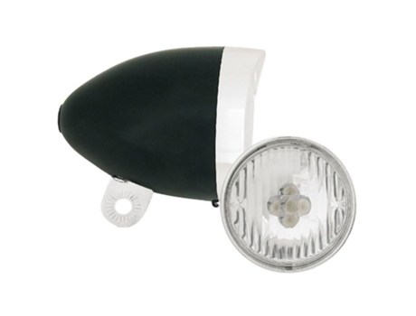 Luz Frontal com Bateria Vintage 5 Led Transparentemvtek