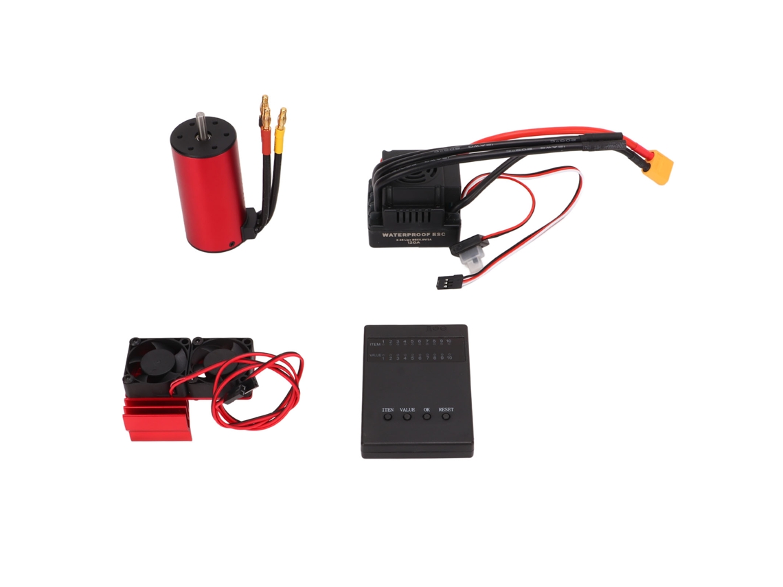 Motor sin escobillas impermeable de 2850 kV para coche RC HSP 1/8