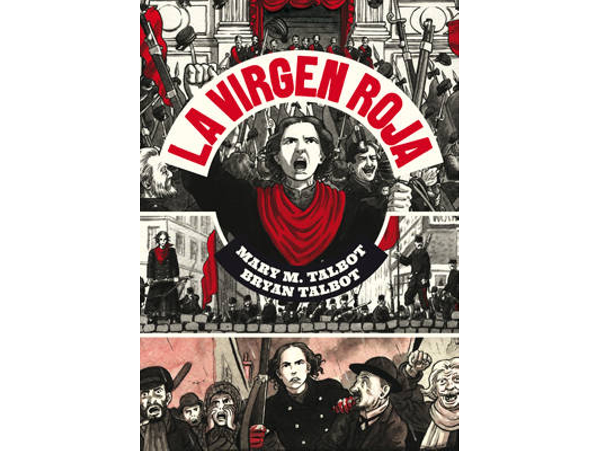 Libro La Virgen Roja de Mary M Talbot (Español)