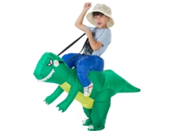 Fantasia de Dinossauro Rebe-Inflável para Adultos para Halloween Fantasia de Dinossauro Inflavel Vestido Extravagante