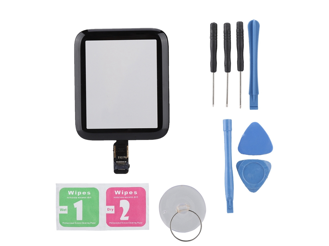 Cubierta De Vidrio De Pantalla Táctil Tp Para Apple Watch Iwatch 2/3 Gen 42mm Negro
