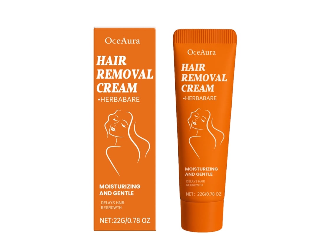 Crema depilatoria facial suave y eficaz