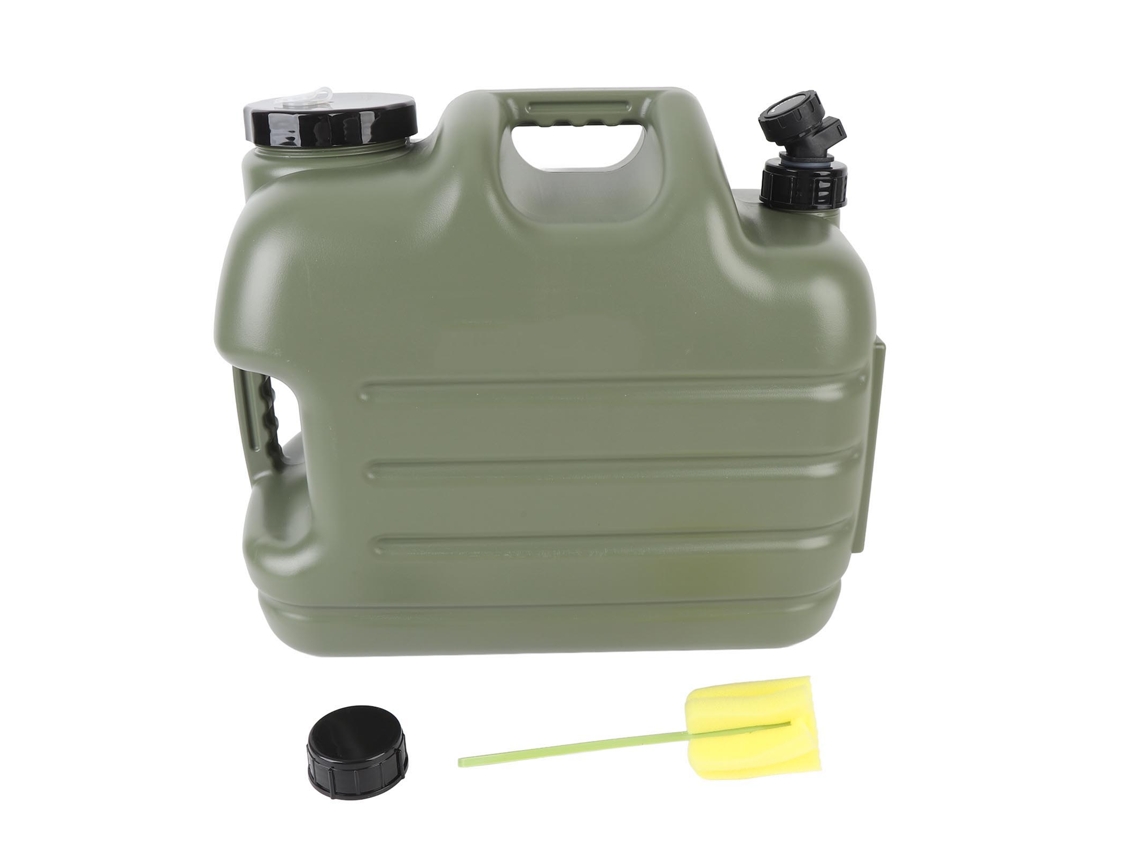 Contenedor De Agua Para Camping Con Grifo De Pe Grueso Y A Prueba De Fugas, Capacidad De 25 Litros, Para Uso En Coche Y Exteriores.