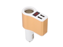 Cargador De Coche (puertos Usb Duales, Carga Rápida Inteligente)