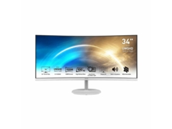 Monitor MSI MP341CQW (Negro - Flicker free - 34" - UltraWide Quad HD - Enchufe EU - 1 ms)