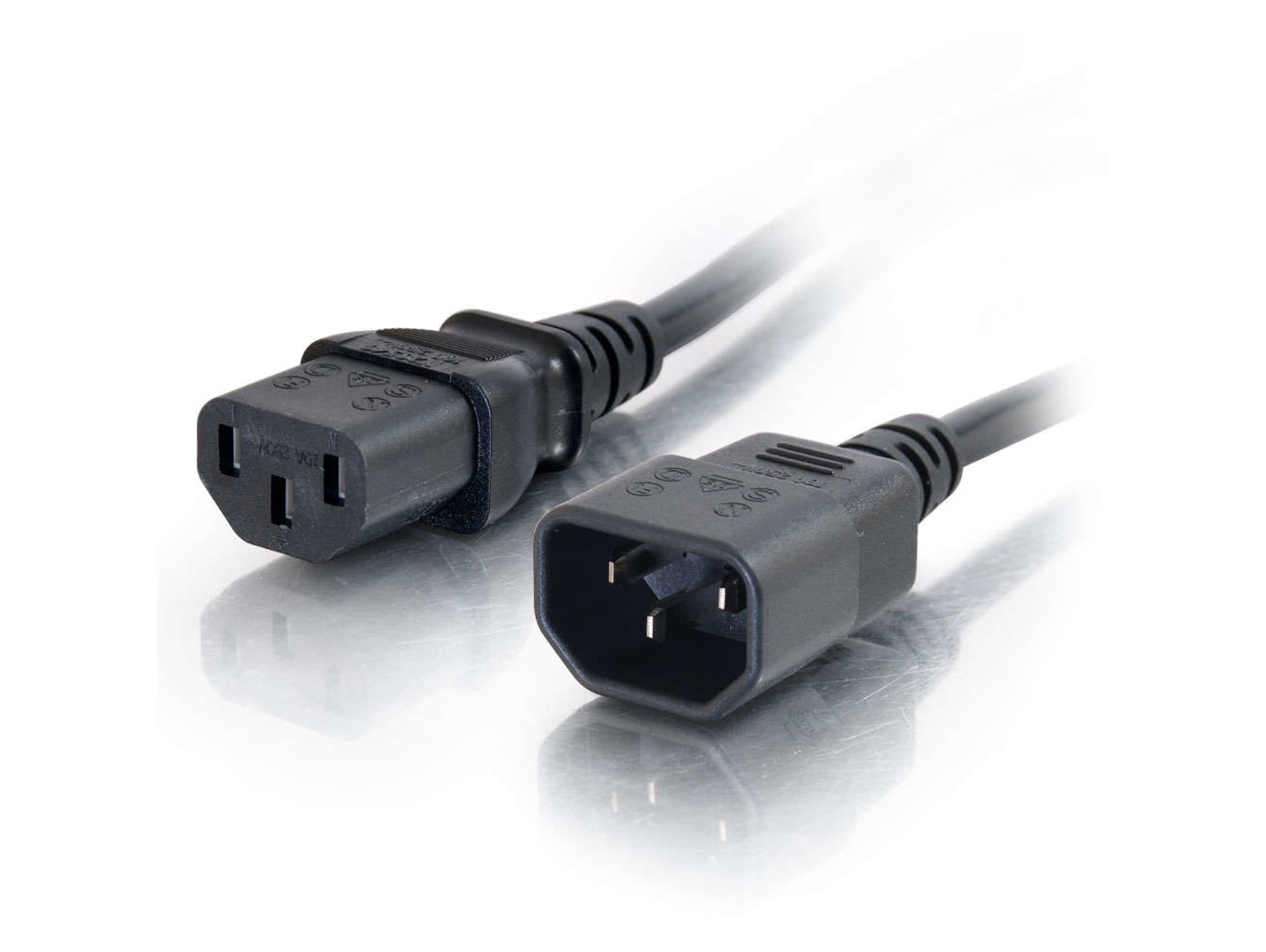 Cable de Alimentación C2G 88504 3m C13 para C14 Negro