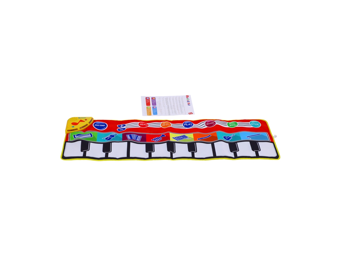 Dan26-colchón Musical Piano Para Niños Con Teclado Y Piso De Baile Juguete Educativo Para Bebés Y Niños Pequeños