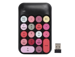 Teclado Numérico Mecánico Inalámbrico 2.4g De 18 Teclas Para Portátiles Y Ordenadores De Sobremesa
