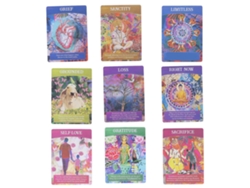 52 Cartas De Tarot, Diseño De Adivinación, Material Único, Papel, Para Fiestas Y Entretenimiento.